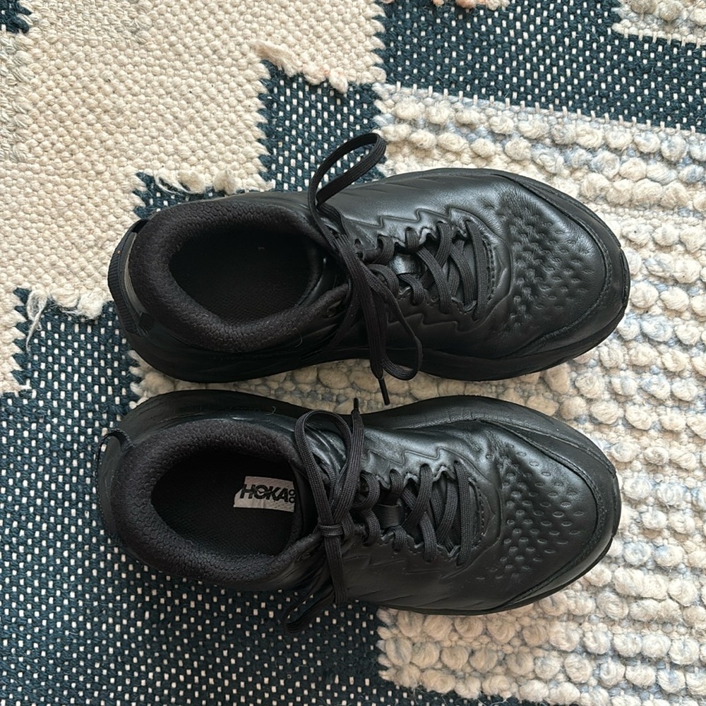 . HOKA Women's Bondi SR Running Shoes, Black Size 8B